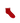 Red Ruffle Socks